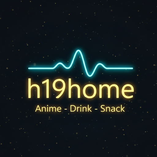 logo anime drink snack h19home