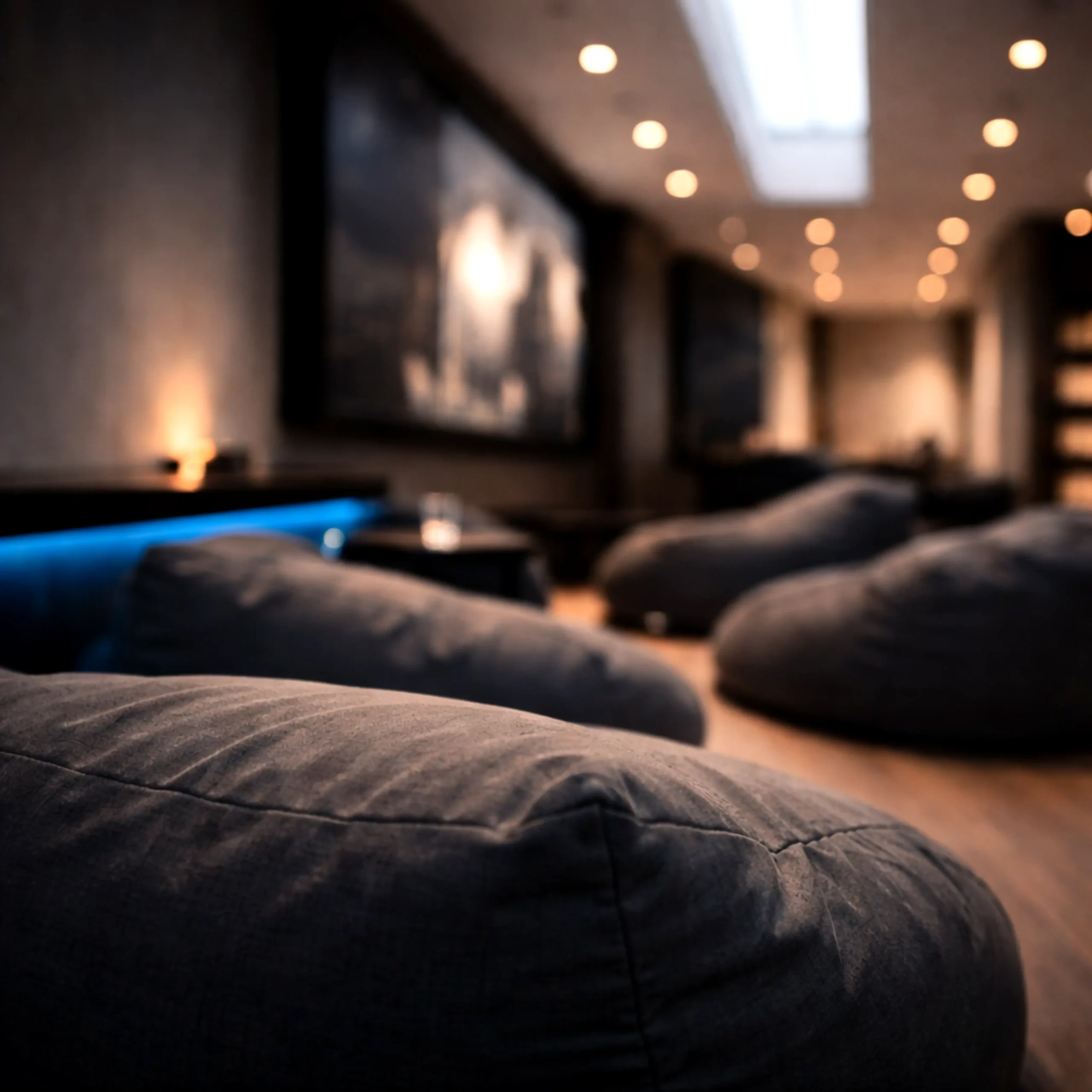 h19home Comfort - Sink into our front-area bean bag chill zone and stay awhile. 1