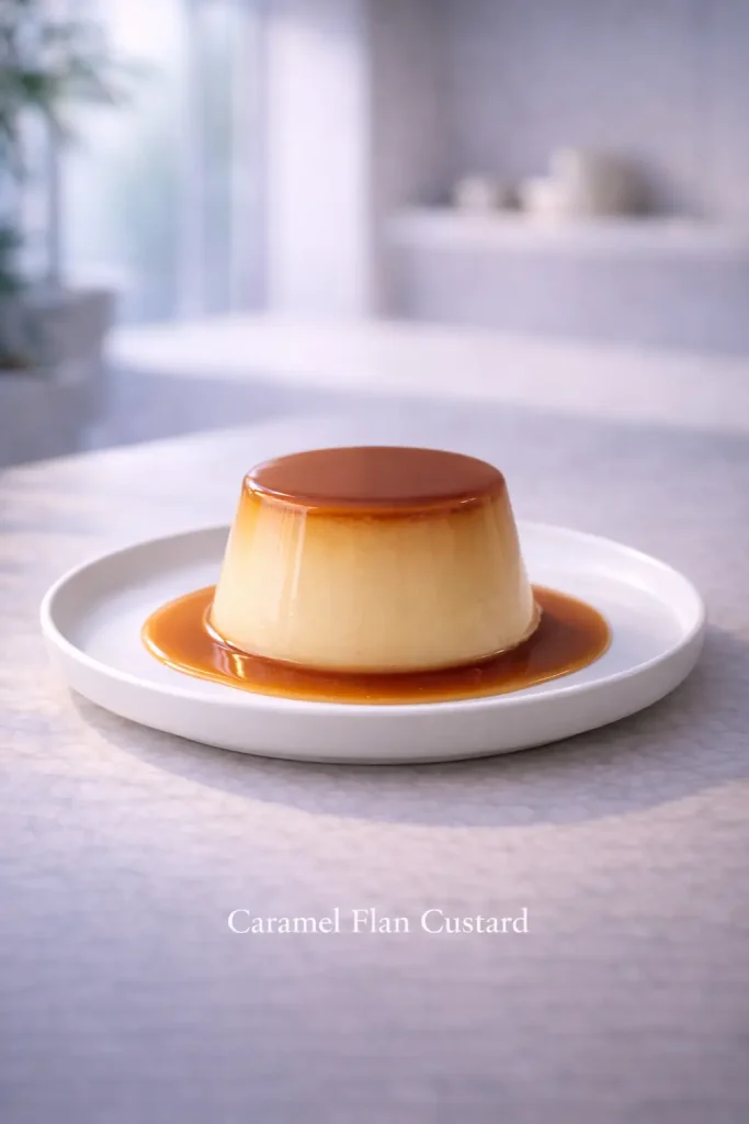 h19home Products - Caramel Flan Custard